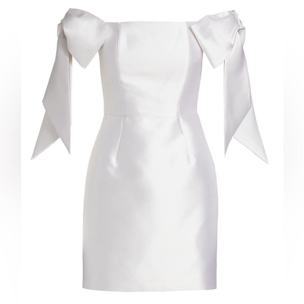 Isabella Silk-Wool Blend Minidress / Alexia Maria